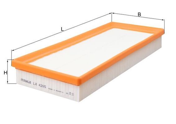 Mahle Knecht Hava Filtresi 278 W218 W221 W212 E S 500 Sağ Sol (A2780940004)