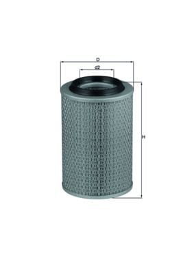Mahle Knecht Hava Filtresi 460 G Seri Jeep (A0020942304)
