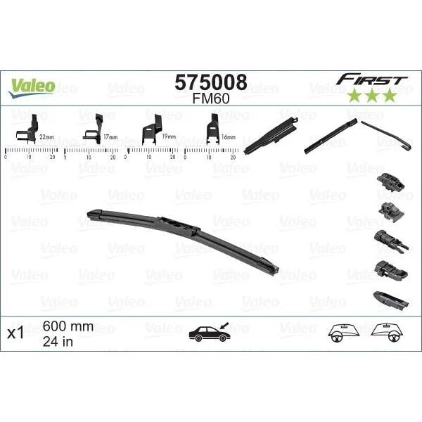 VALEO SİLECEK  TAKIM FLAT 204/207/212 (A2128201700)