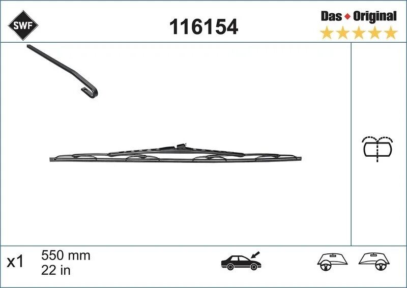 SWF SİLECEK 55 CM VITO SAĞ (A6388201345)