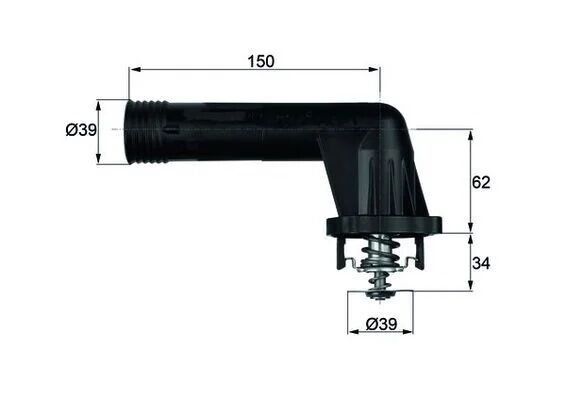 BEHR MAHLE TERMOSTAT ISI AYARLAYICI VALF M43 E36 (11531739755)