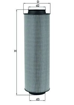 MAHLE KNECHT HAVA FILTRESI M668 (A6680940304)
