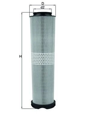 MAHLE KNECHT HAVA FILTRESI M646 W211 (A6460940304)