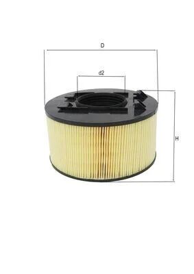 MAHLE KNECHT HAVA FILTRESI E46 N42 N45 (13717503141)