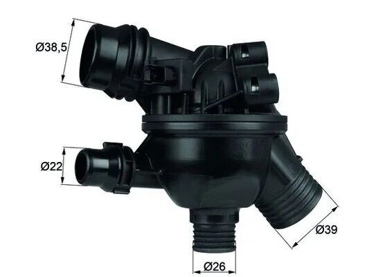 BEHR MAHLE TERMOSTAT ISI AYARLAYICI VALF N43 (11537552403)