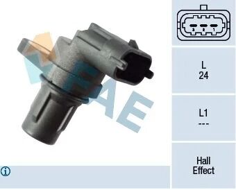FAE EKSANTRİK DEVİR SENSÖRÜ W169/W204/W209/W211/W220/W639/W906 (A2729050043)