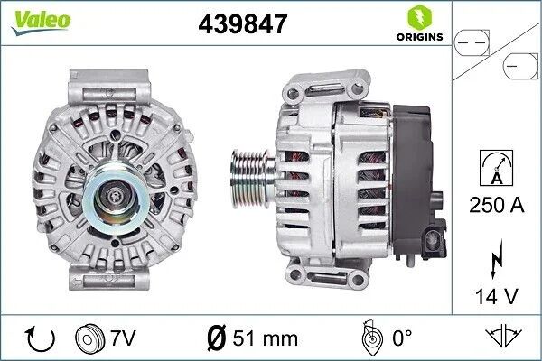 VALEO ALTERNATÖR W463 (A0009060822)