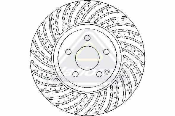OPTIMAL FREN DİSKİ 204/212/207 ÖN AMG (A2044211012)