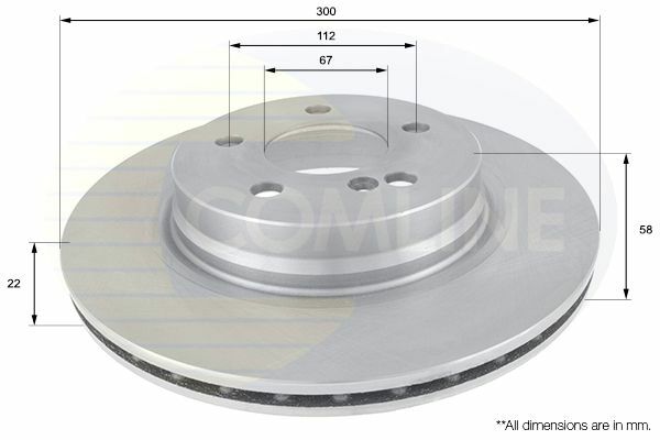 OPTIMAL FREN DİSKİ 204 ARKA C 250/300/320/350 (A2044230712)