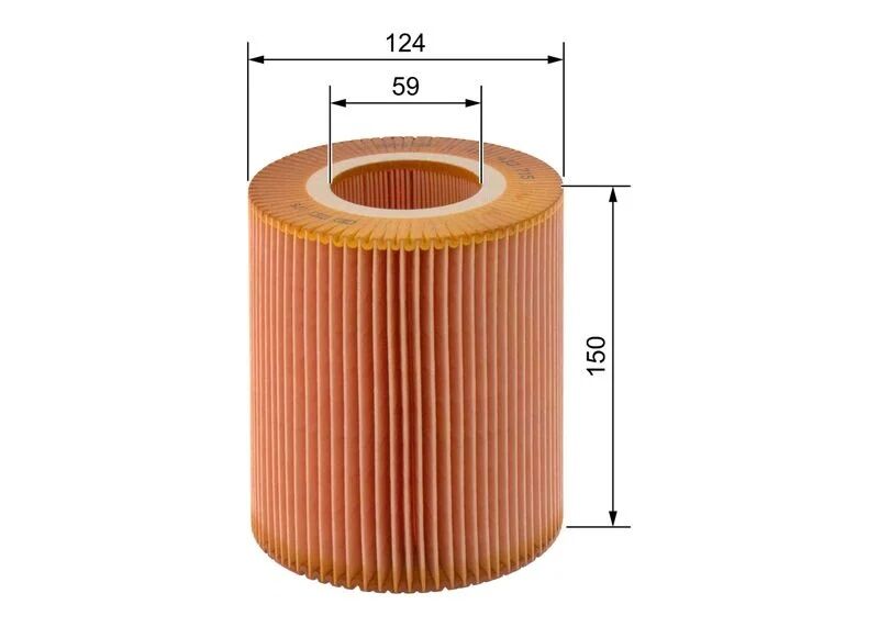 BOSCH HAVA FİLİTRESİ 166  A SERİSİ/VANEO (A1660940004)