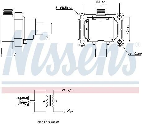 NISSENS ATEŞLEME BOBİNİ 111M (966163)