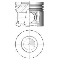 SONNE PISTON N47 84.50 E60 E90 EURO 4 (11257803035)