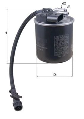 KNECHT YAKIT FİLTRESİ 651 (A6510902952)